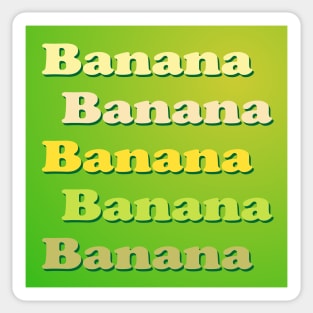 BANANA BANANA Sticker